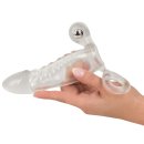 Crystal Clear Vibrating Sleeve