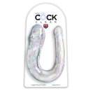 King Cock Clear Large Double Trouble 44 cm