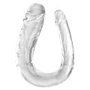 King Cock Clear Large Double Trouble 44 cm