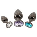 ANOS Metal Butt Plug Set Diamo