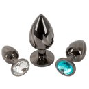 ANOS Metal Butt Plug Set Diamo